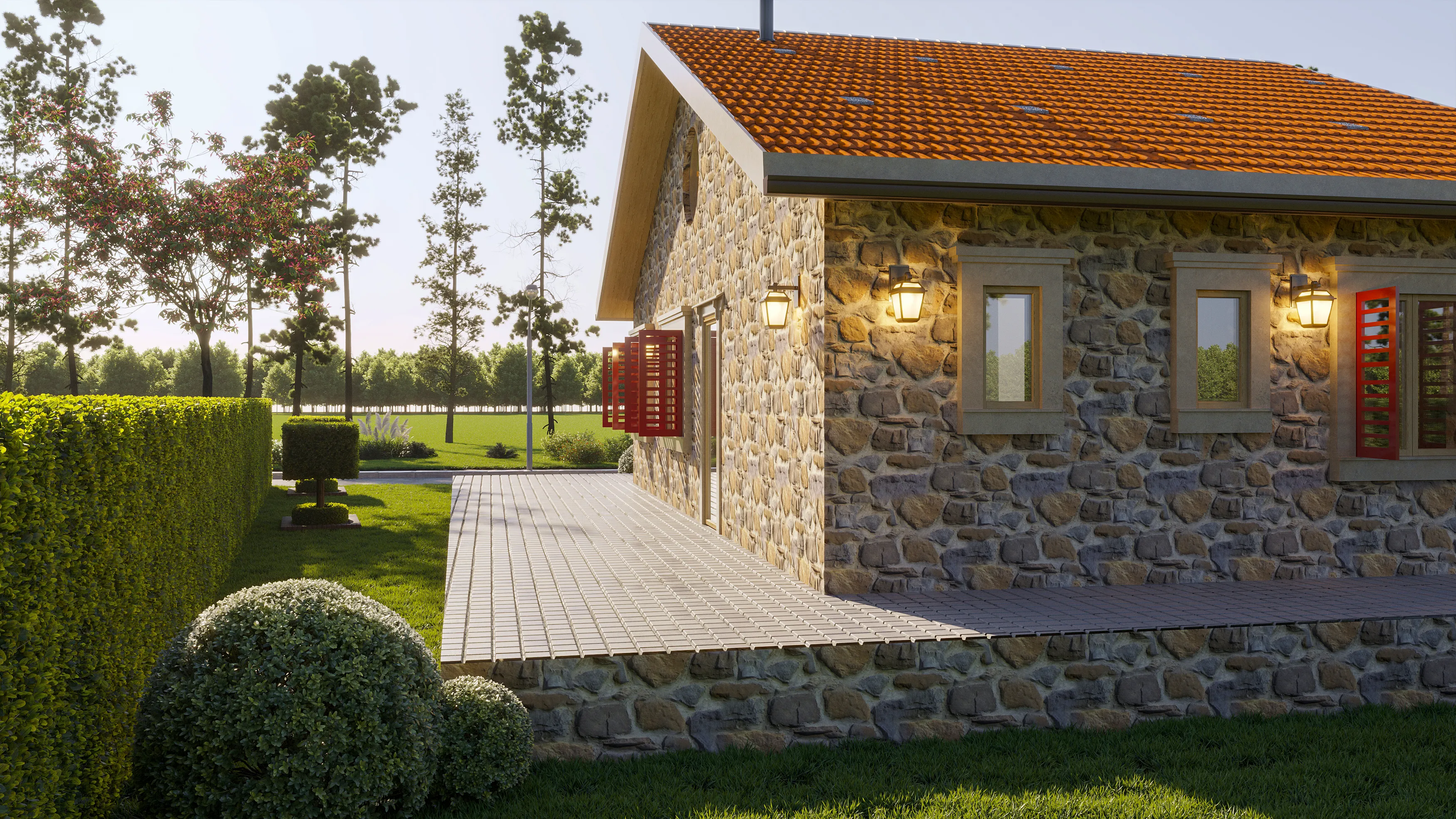 Sarımsaklı Taş Ev Dış Cephe